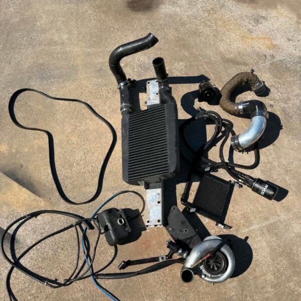 VE VF Commodore Ported Supercharger Kit – Pulley & Intercooler