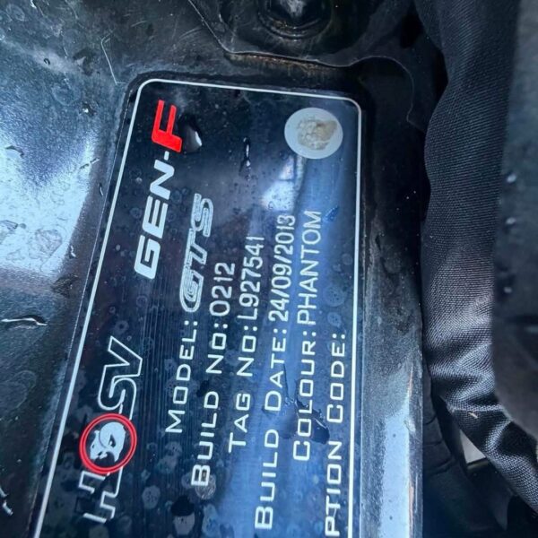 Wrecking HSV GTS LSA Supercharged