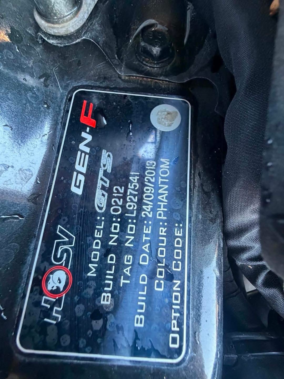 Wrecking HSV GTS LSA Supercharged