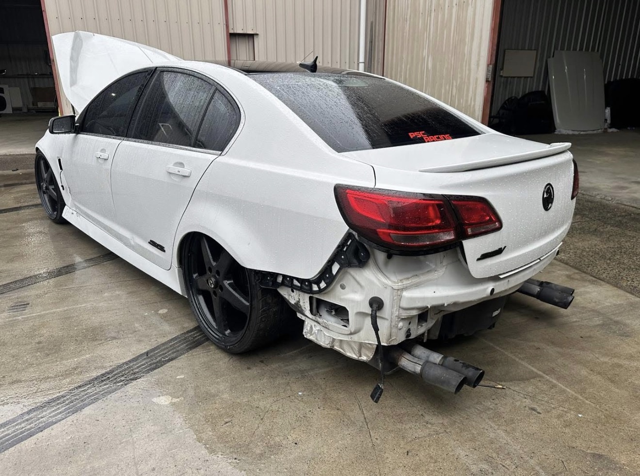 Wrecking Supercharged VF SSV