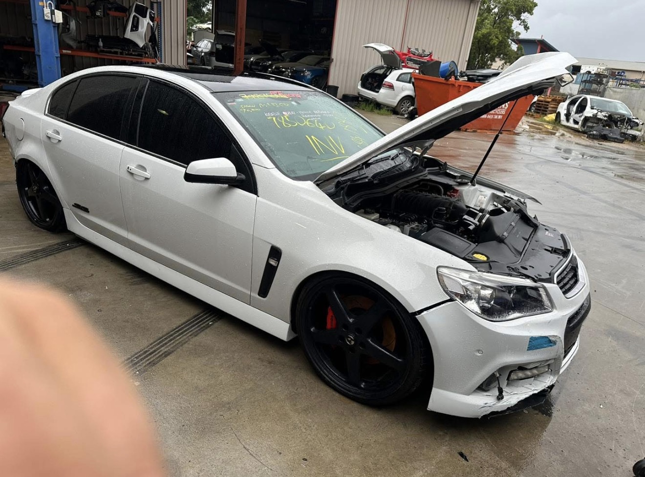 Wrecking Supercharged VF SSV
