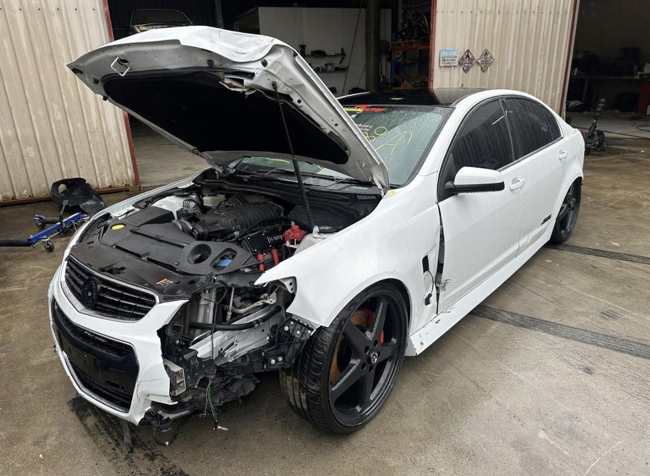 Wrecking Supercharged VF SSV